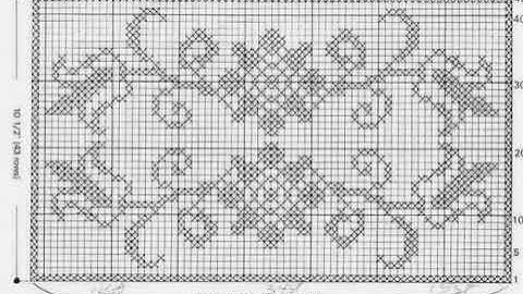 Beautiful crosstich flowers  design// #crosstich peturn design//#graph paper