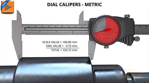How to Use a Dial Caliper - Metric Measurements || Measurements: Measuring Processes Course Preview