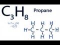 Lewis Structure of Propane