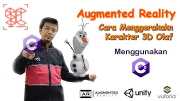 Cara Menggerakkan Karakter 3D (Olaf) Menggunakan Bahasa C# (C Sharp) || Tutorial Augmented Reality