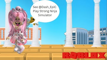 Roblox [void] Strong ninja simulator