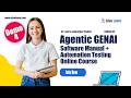 GENAI Software Manual + Automation Testing || Demo 4 || Edso Learn || by Mr. Jadhav Sir