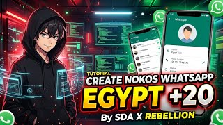 TUTORIAL GACHA NOKOS EGYPT +20 ‼️ NOMOR WHATSAPP TERDAFTAR & BELUM TERDAFTAR | SDA X REBELLION screenshot 5