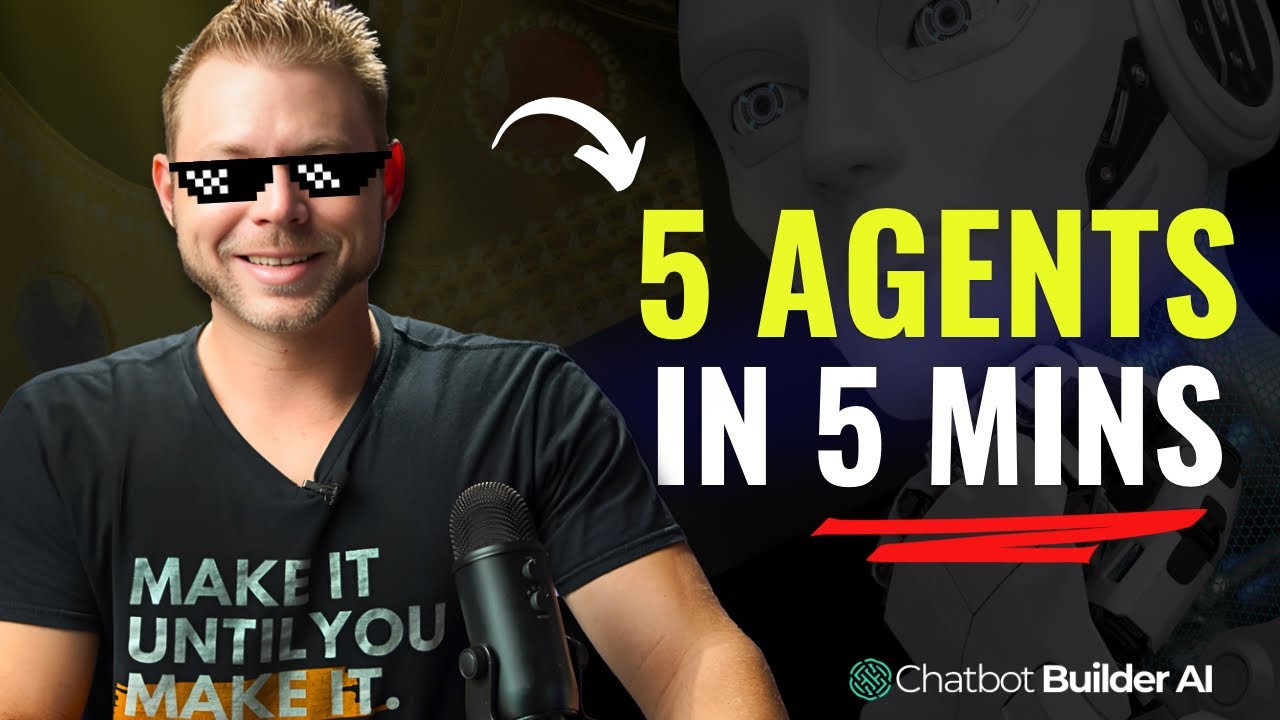 Build 5 AI Agents in 5 Minutes Flat - YouTube