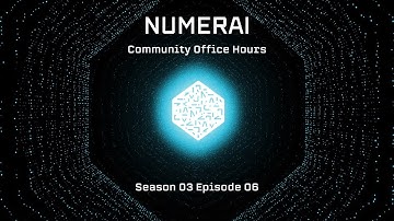 Interview with JRAI, Numerai Signals example notebook and discussion | Numerai Office Hours S03E06