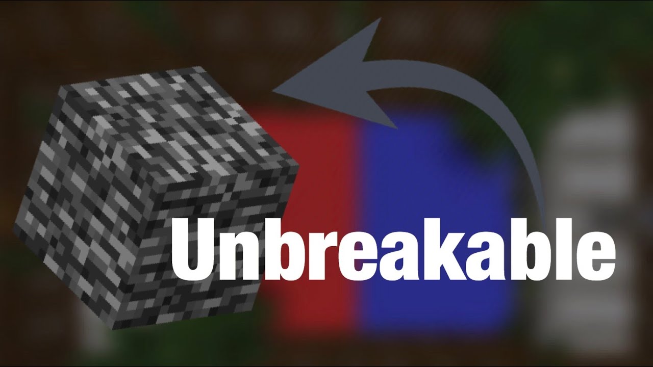 Unbreakable block glitch