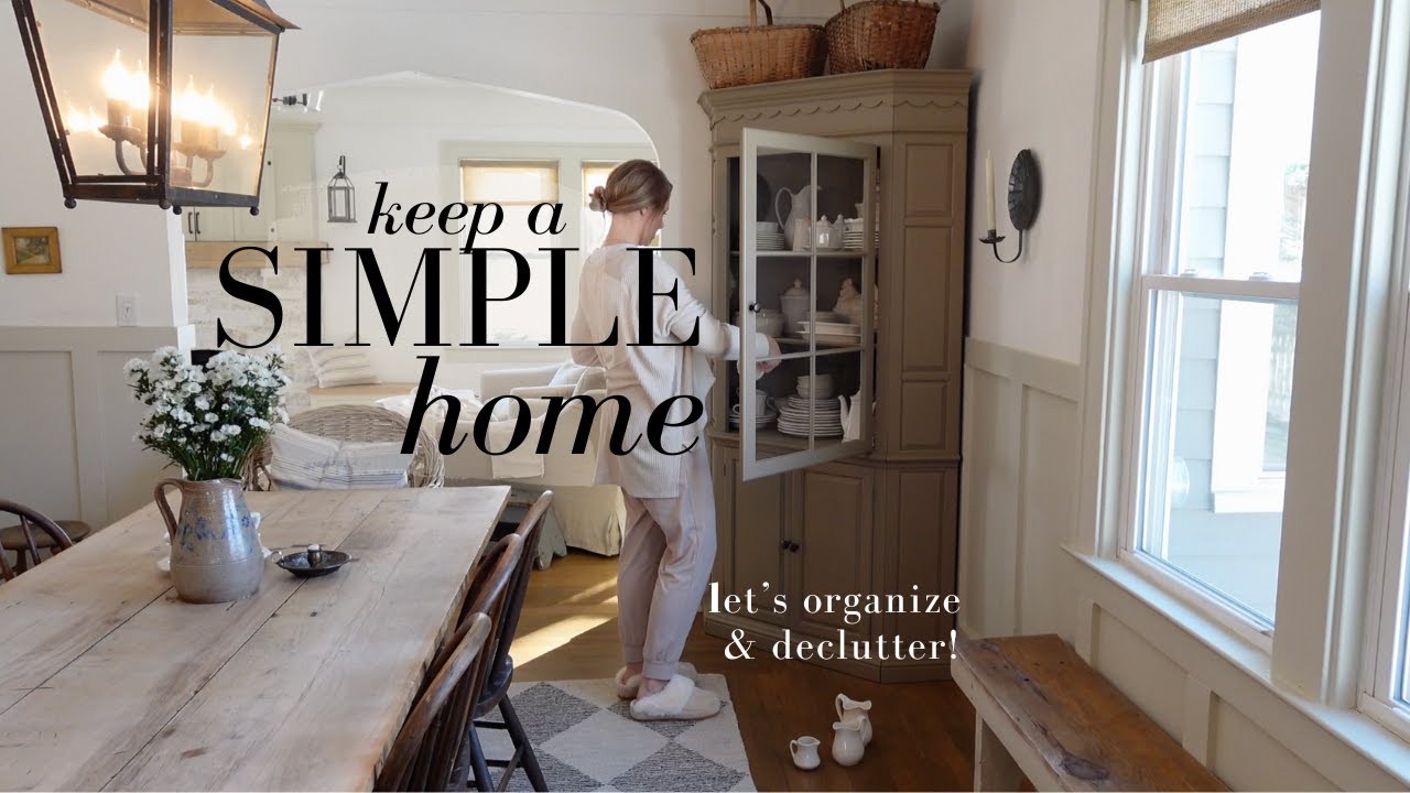 Keep a Simple Home: Organize & Declutter for 2025 with Me!
