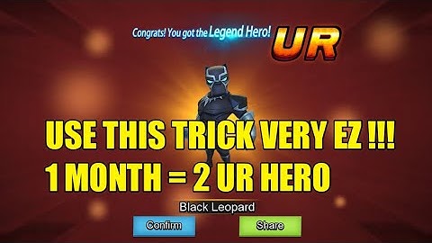 CLASH OF ZOMBIES 2 | USE THIS TRICK TO GET UR HERO
