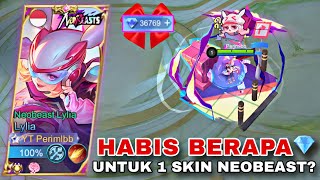 GACHA & REVIEW LYLIA NEOBEAST🔥 SKIN YANG WORTH IT BANGET UNTUK DIBELI!!