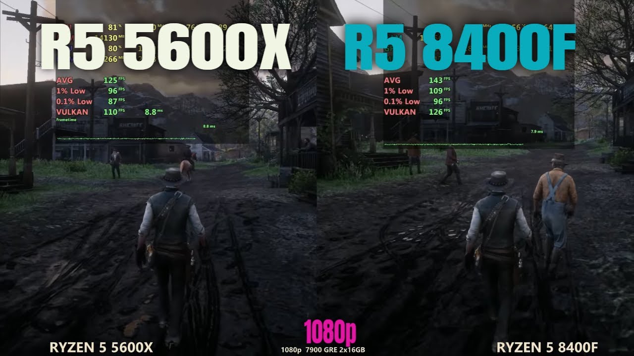 Ryzen 8400f vs Ryzen 5600x in 2025 - YouTube