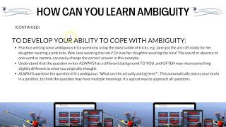 Coping With Ambiguity In CASA Pilot Exams For Flight Training & Learn To Fly