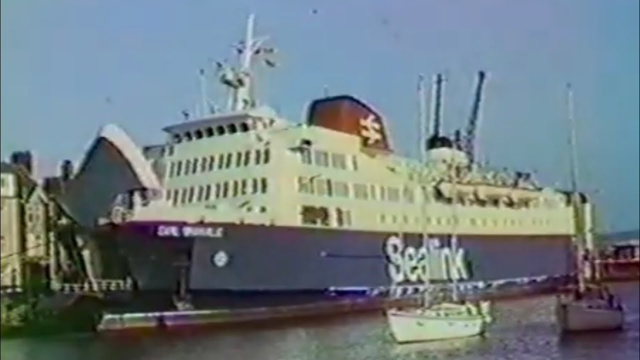 Sealink Scene at Weymouth - The British Rail Era