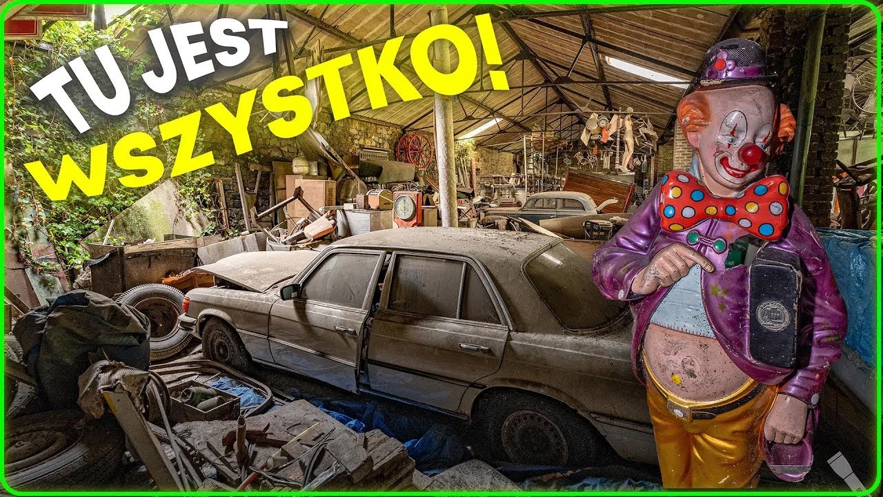 Znaleźliśmy STAREGO ROLLS-ROYCE’A w Opuszczonej Bazie Cyrkowej!