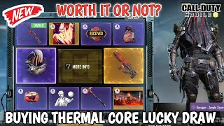 3 SPINS IN THERMAL CORE LUCKY DRAW IN COD MOBILE 2026 | NEW M4-THERMAL SHROUD GUN LUCKY DRAW IN CODM