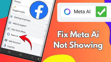 How to Fix Meta Ai not showing on facebook - Step by step Full Guide