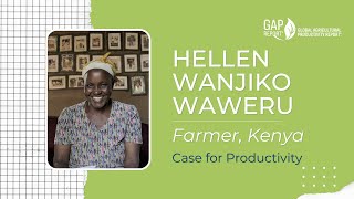 The Case for Productivity: Hellen Wanjiko Waweru, Dairy Farmer, Kenya