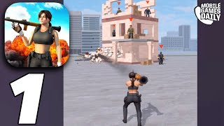 Mrs. RPG - Hot Girl Demolition Gameplay Part 1 (iOS, Android) screenshot 2