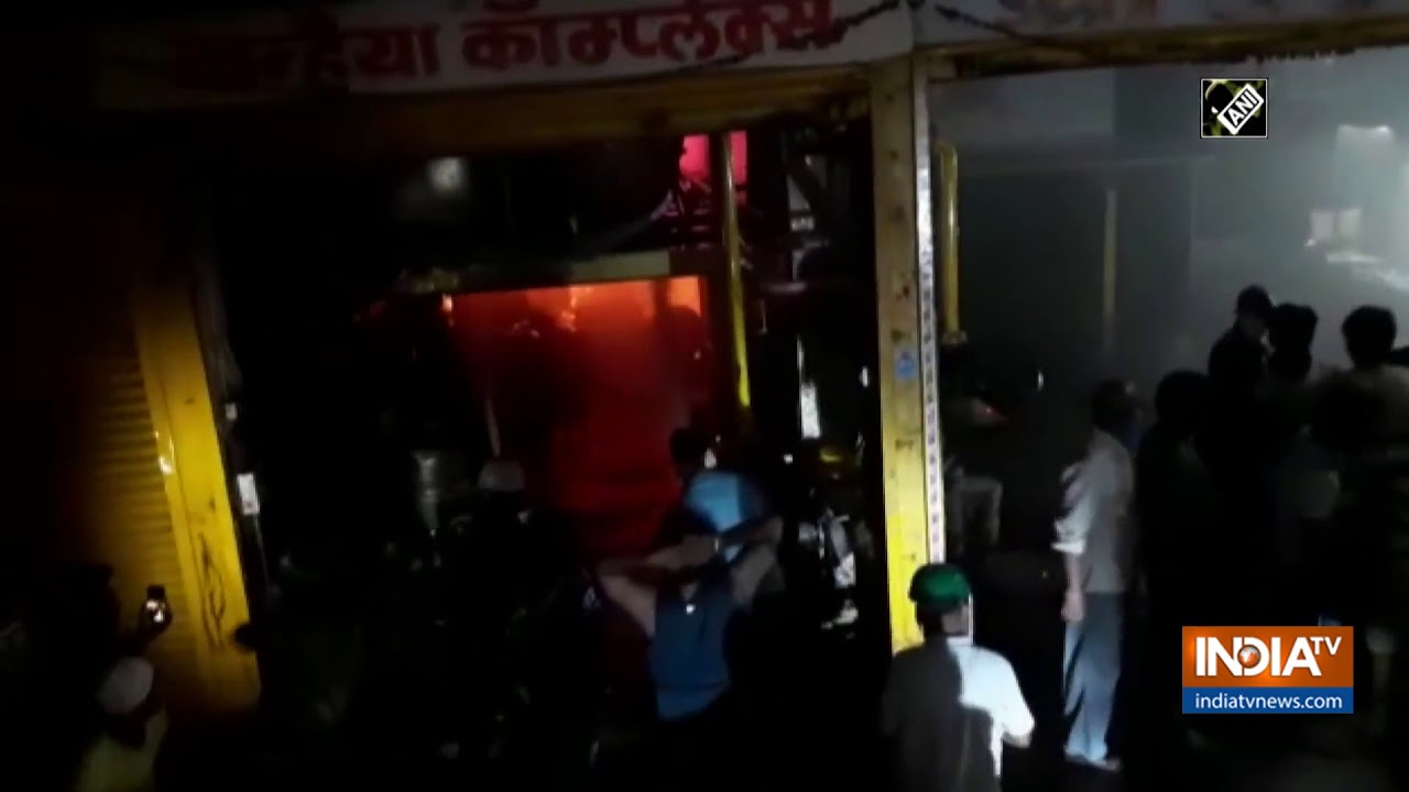 Fire breaks out at oil godown in Aurangabad