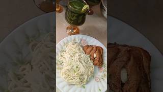 Quick White Sauce Spaghetti Recipe in 10 Minutes | No Cheese Needed#viral #food #shorts