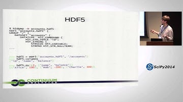 Blaze: Building a Foundation for Array Oriented Computing|SciPy 2014|Matthew Rocklin&Mark Wiebe