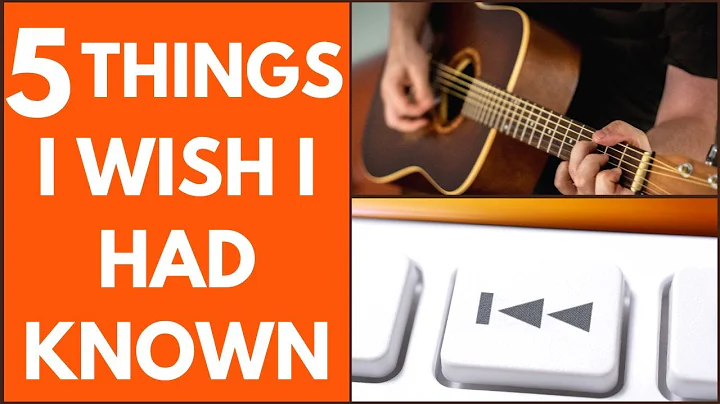 5 Things I Wish I Knew As A Beginner Guitarist