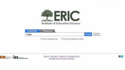 ERIC Education Resources Information Center