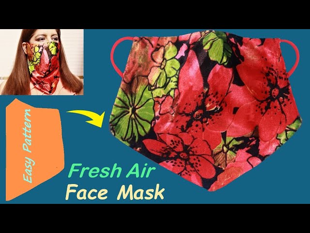 How to Make Fresh Air Face Mask at Home Easy Pattern | DIY Fabric Face Mask Tutorial | #79 - YouTube how-to-make-fresh-air-face-mask-at-home-easy-pattern-diy-fabric-face-mask-tutorial-79-youtube