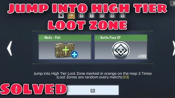 Jump Into High Tier Loot Zone Marked Orange In Map 3 Times | Survival Kit Call Of Duty Mobile
