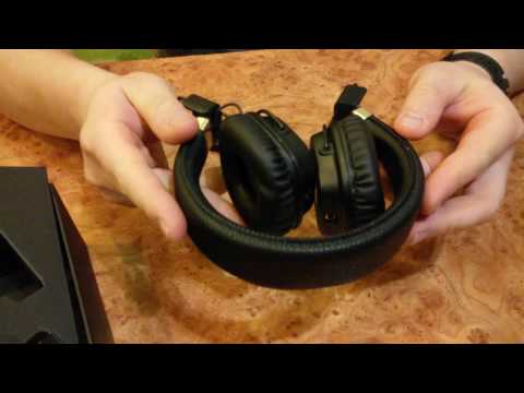 Распаковка наушников Marshall Major II Android Black