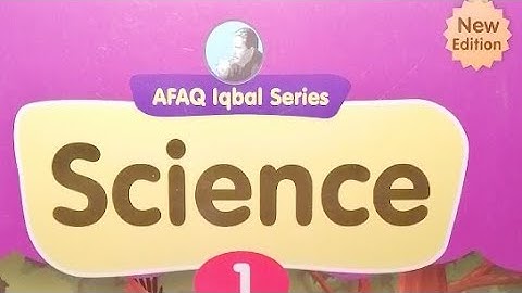 Afaq Iqbal Series New Science Class 1 Page 1