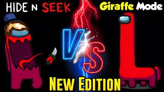 Among Us New Edition Hide n Seek Mode  VS Giraffe Mode || Which is Best ?