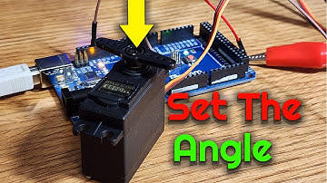 How to Adjust and Set Your Servo Motor Angle with Arduino - A demo for beginners