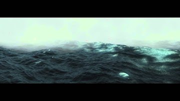Stormy, Foggy Ocean in 3d Max with dreamscape