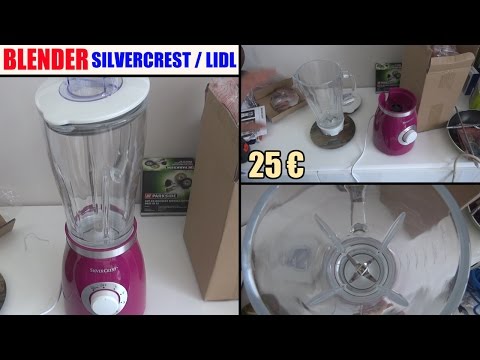 Blender Silvercrest Lidl Ssm 550 D1 Bol En Verre Test Avis