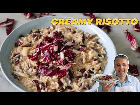 How to Make CREAMY RISOTTO with RADICCHIO Like an Italian (Super Creamy)