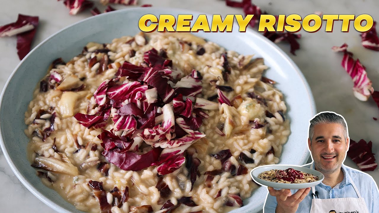 How to Make CREAMY RISOTTO with RADICCHIO Like an Italian (Super Creamy) | Vincenzo