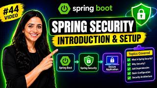 Spring Boot Video #44 | Spring Security Introduction & Setup 🔐
