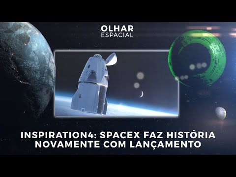 Ao Vivo | Inspiration4: SpaceX faz história novamente com lançamento | #OlharEspacial