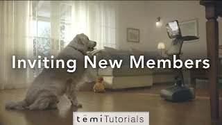 temi Tutorials: Inviting New Members