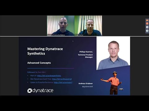 Mastering Dynatrace Synthetics - Advanced Concepts