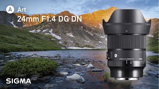 Sigma 24mm F1.4 DG DN Art Lens for Sony E Mount