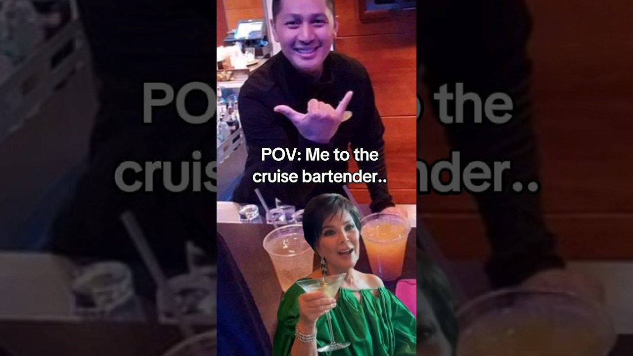 When you love your bartender...😂🍻⛴️ #cruisememe #cruisedrinks #cruisebar