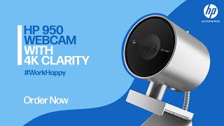 HP 950 Webcam | 4k clarity​