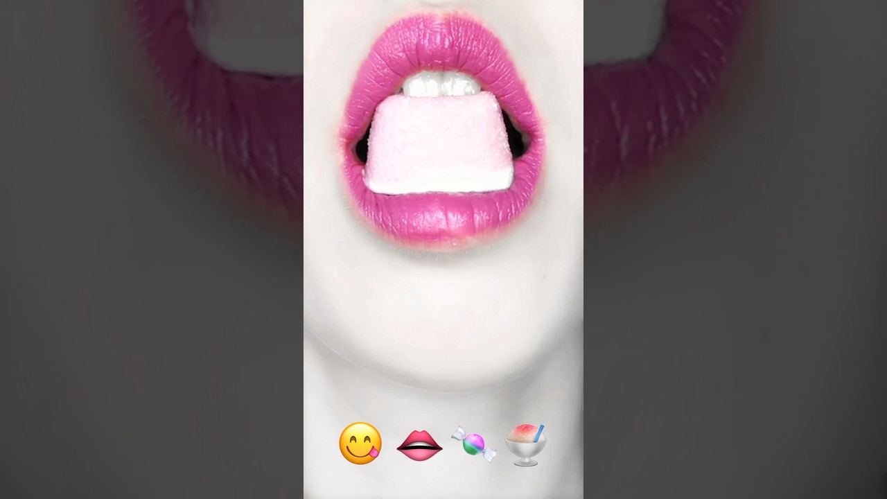 asmr Fruittella chewy candy 🍬 satisfying eating sounds mukbang  먹방 사탕