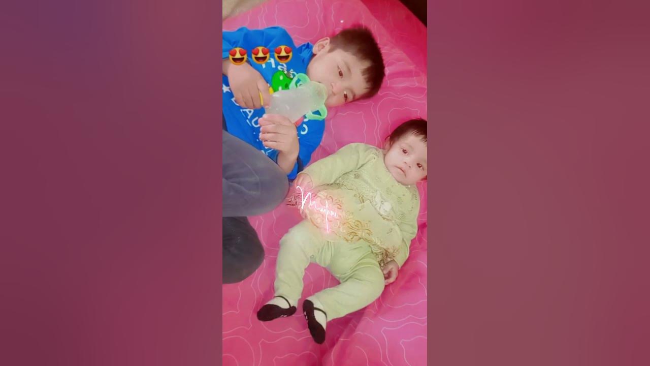 My little prince and princess 💕 Aliza Noor 💕 Ibrahim jutt YouTube
