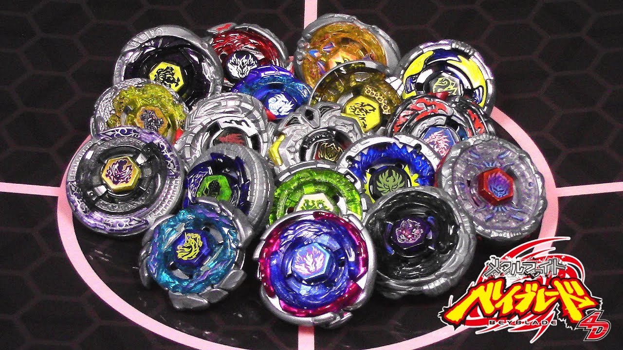 OS BEYBLADES MAIS FORTES DE METAL FURY!