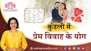 कुंडली में प्रेम विवाह  के योग | Love Marriage in astrology | Marriage Astrology | screenshot 3