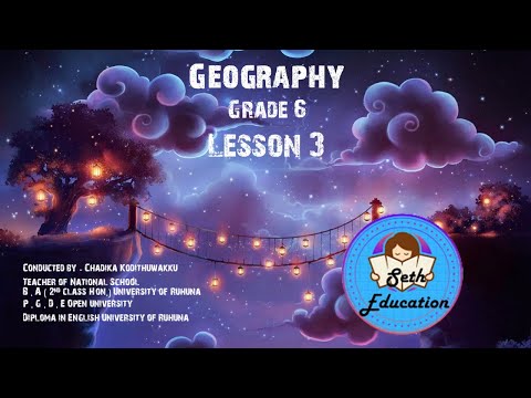 Geography. Grade 6.