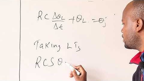 SYSTEM MODELLING PART 4 {Transfer Function Of Thermal Systems}