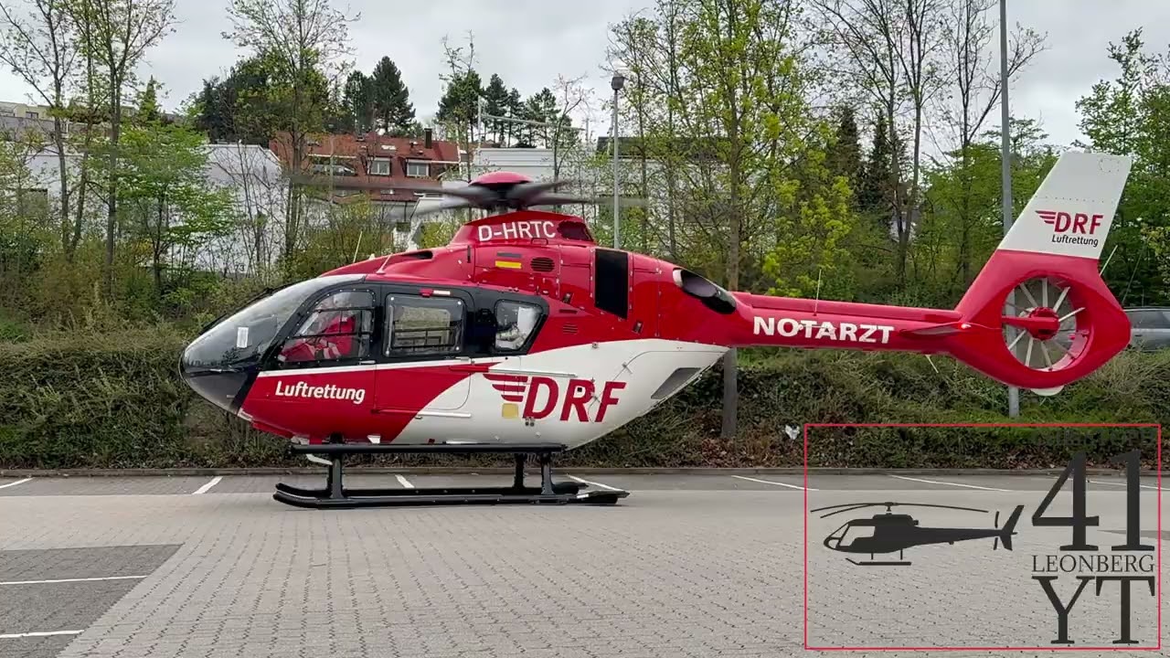 🚒🚁🚨[Christoph 41 startet in Leonberg  ]🚨🚁🚒